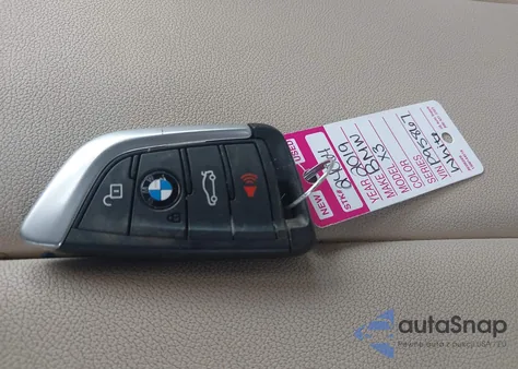 2019 BMW X3 xDrive30I from USA, damaged, VIN 5UXTR9C55KLP95867